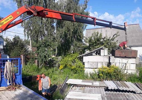 Кран манипулятор стрела 6т -12,5м Кран манипулятор стрела 6т -12,5м