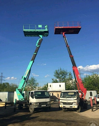 Автовышка платформа балкон от 12 до 22 метров Автовышка платформа балкон от 12 до 22 метров
