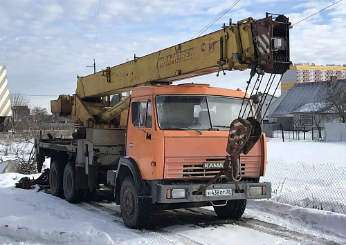 Кран Камаз Ивановец 25т, стрела 22м Кран Камаз Ивановец 25т, стрела 22м