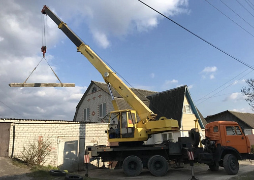 Кран Камаз Ивановец 25т, стрела 22м Кран Камаз Ивановец 25т, стрела 22м