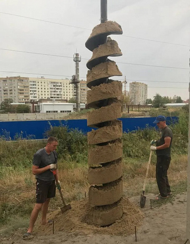 Буровая машина Бурение под фундамент Ямобур бкм Буровая машина Бурение под фундамент Ямобур бкм